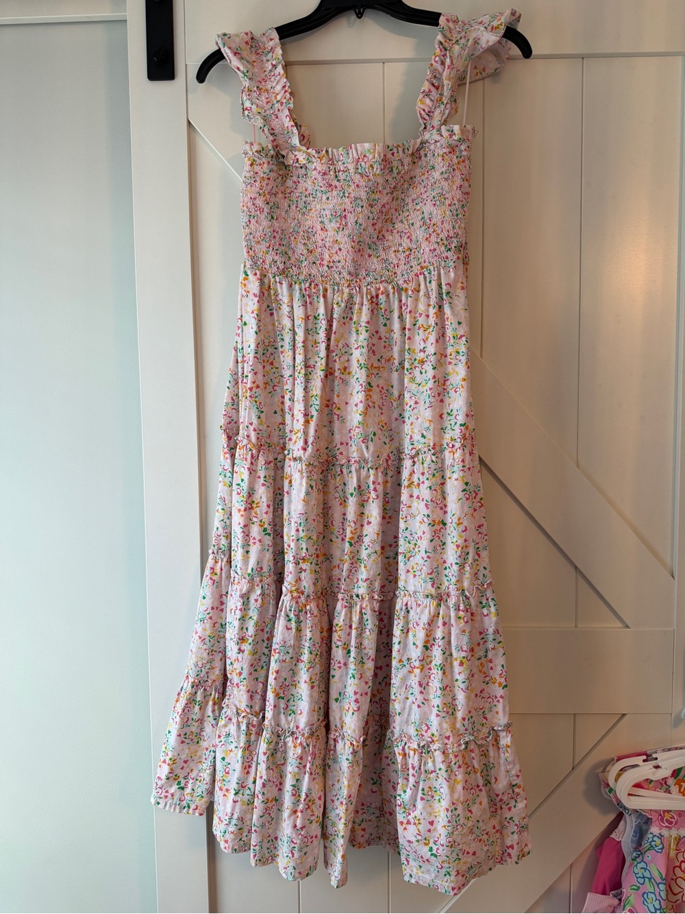 Crown and Ivy Nap Dress pink floral L